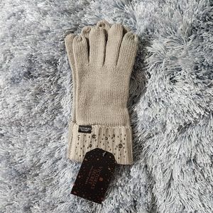 Victoria's Secret Holiday 2020 Gray Rhinestone Embellished Gloves